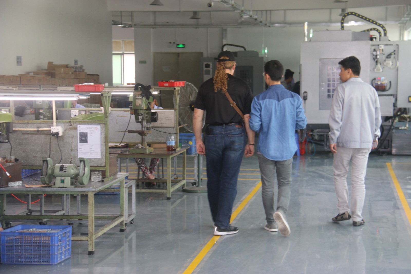 美國(guó)客戶(hù)來(lái)我司參觀考察, 贊不絕口 