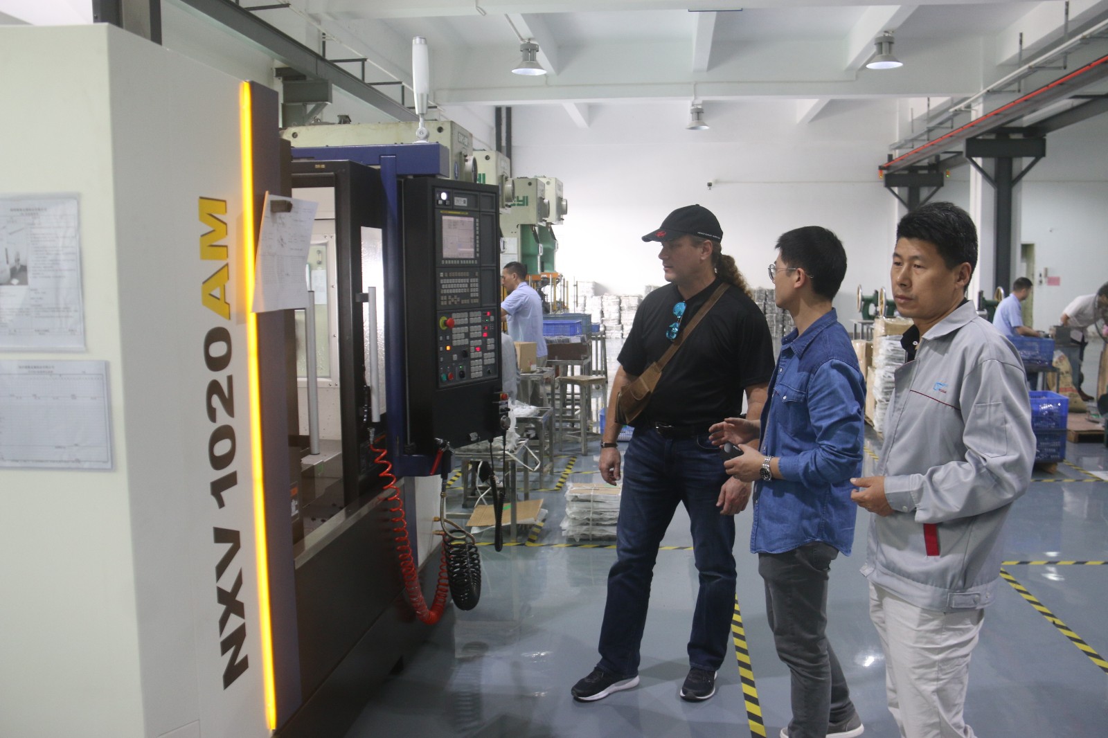 美國(guó)客戶(hù)來(lái)我司參觀考察, 贊不絕口 